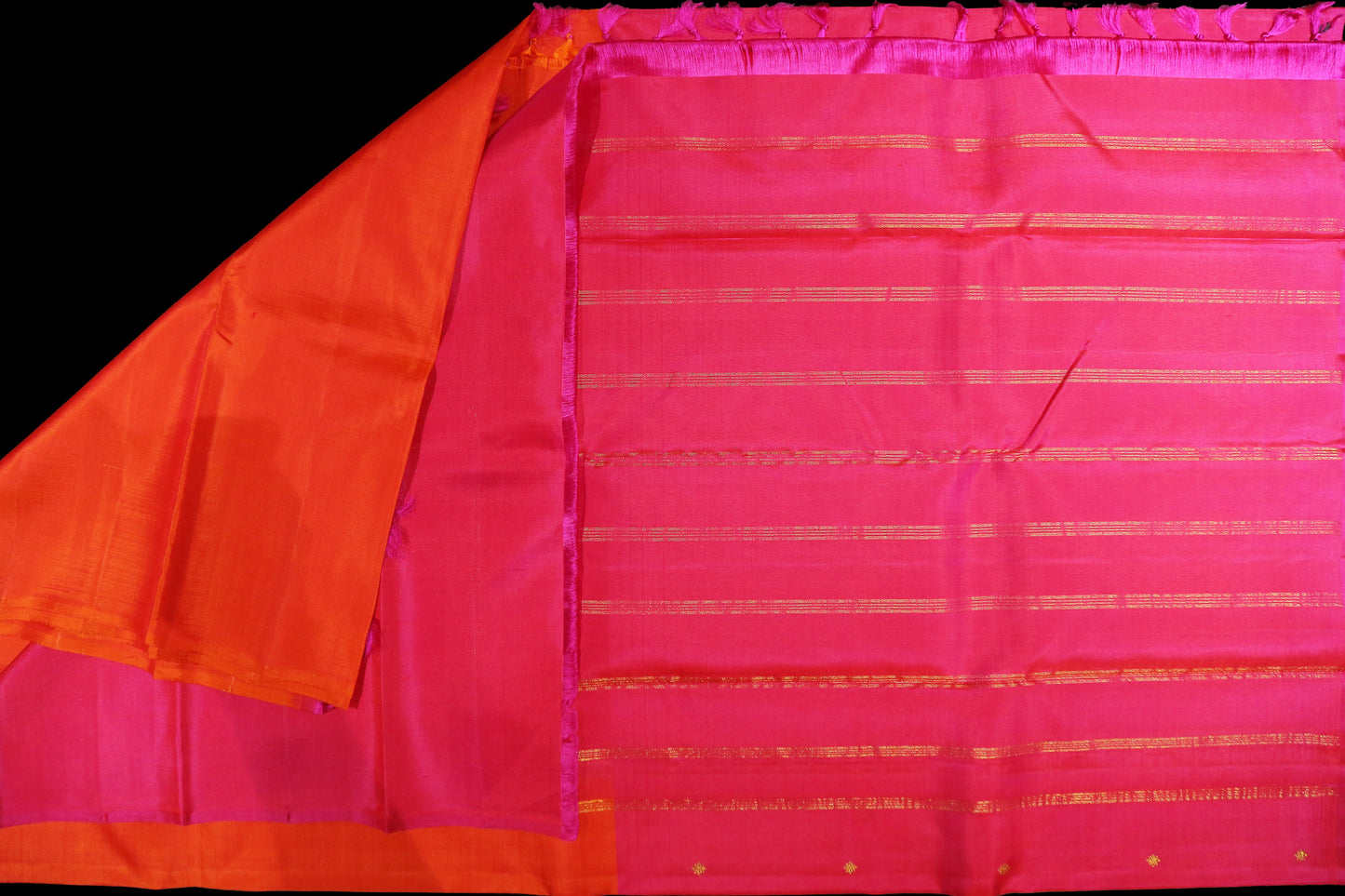 Pink and orange