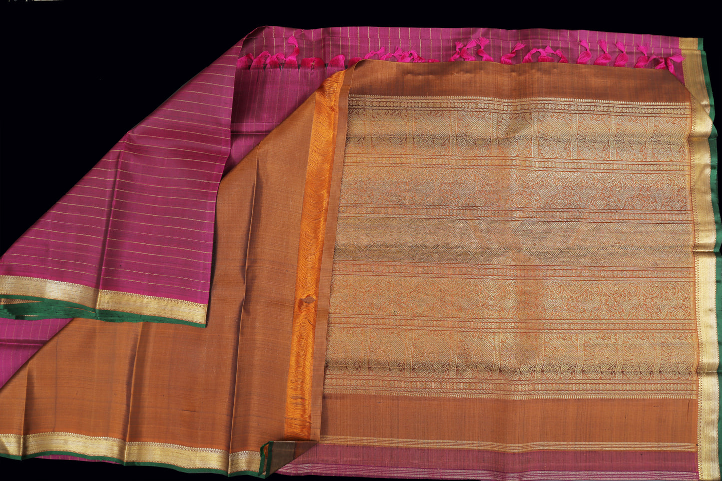 Megenta saree