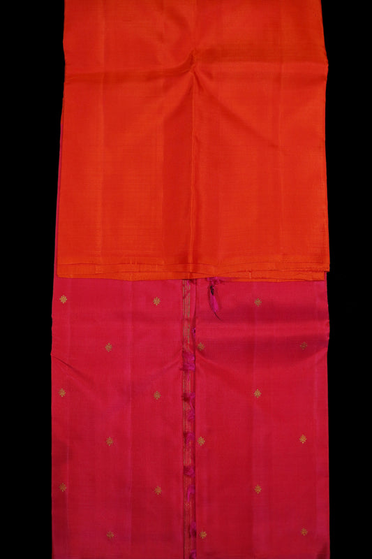 Pink and orange