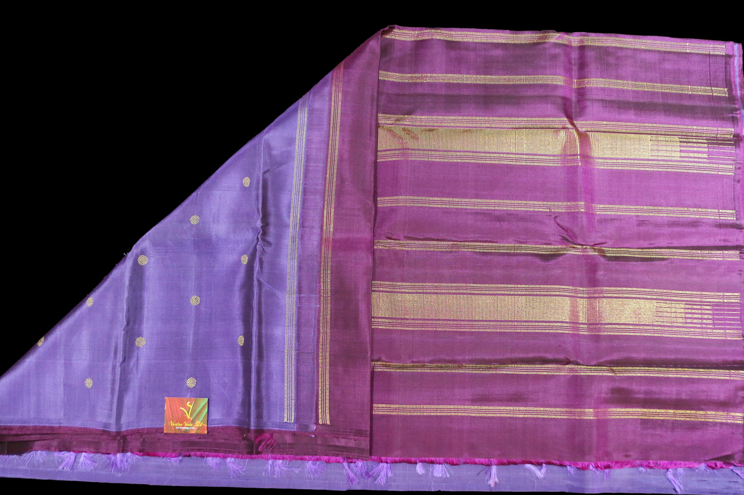 Lavender with purple saree