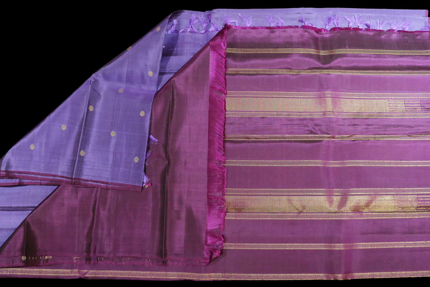 Lavender with purple saree