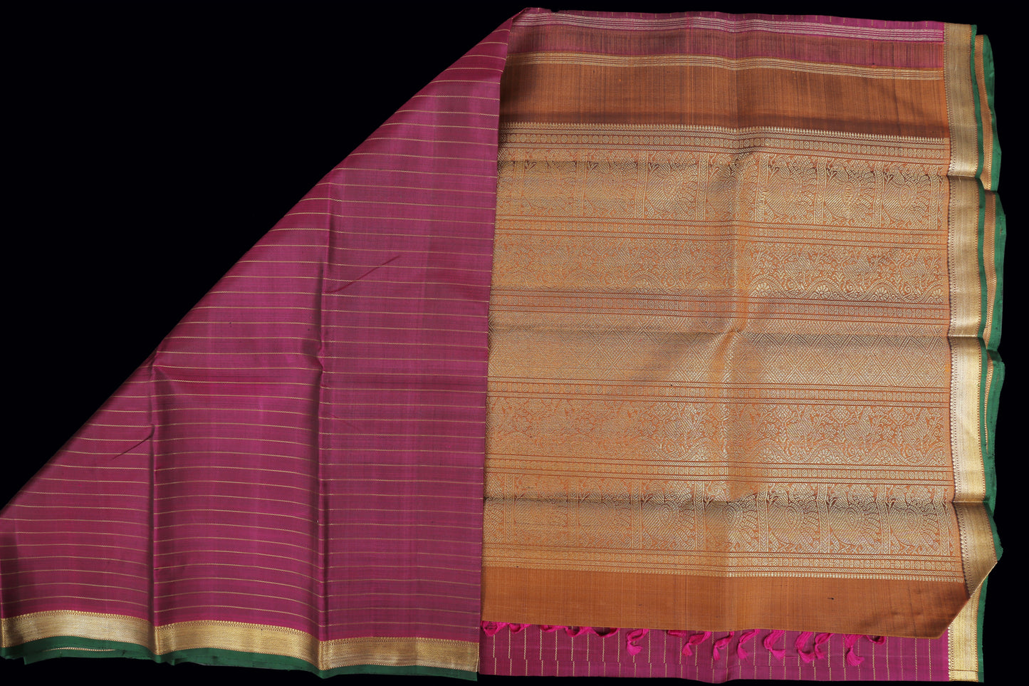 Megenta  saree