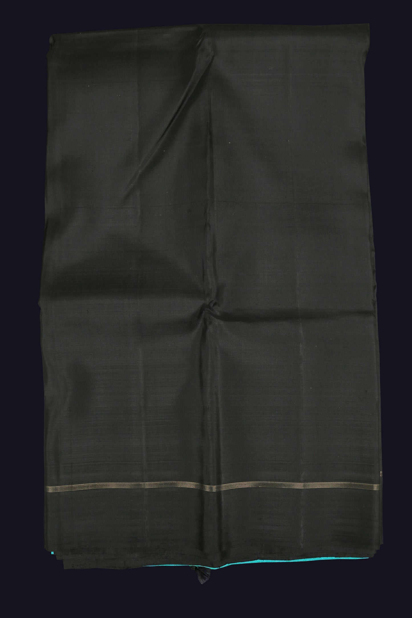 Black with turquoise