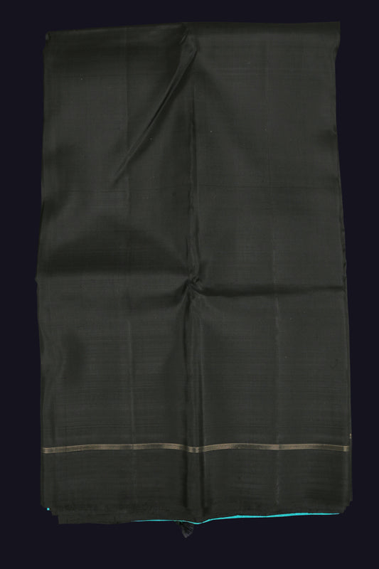 Black with turquoise