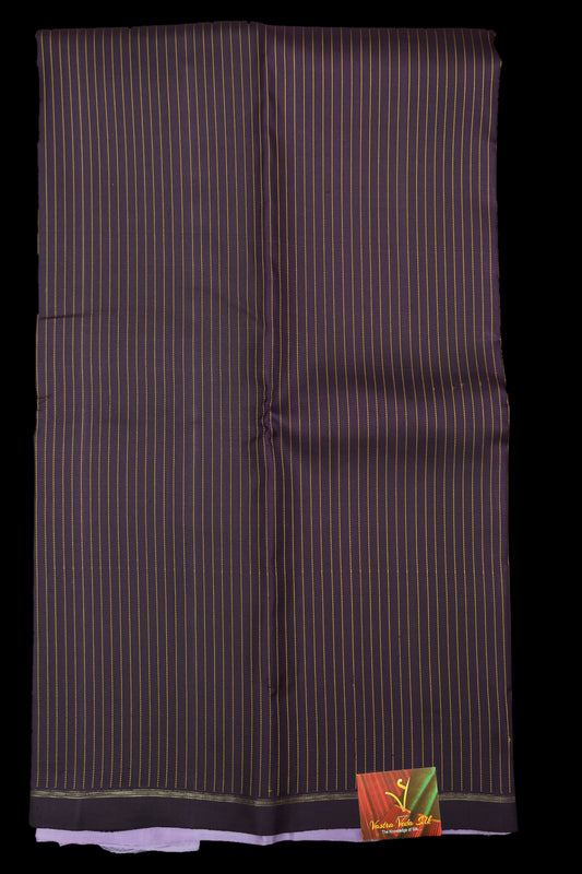 Jamun fruit color with lavender saree