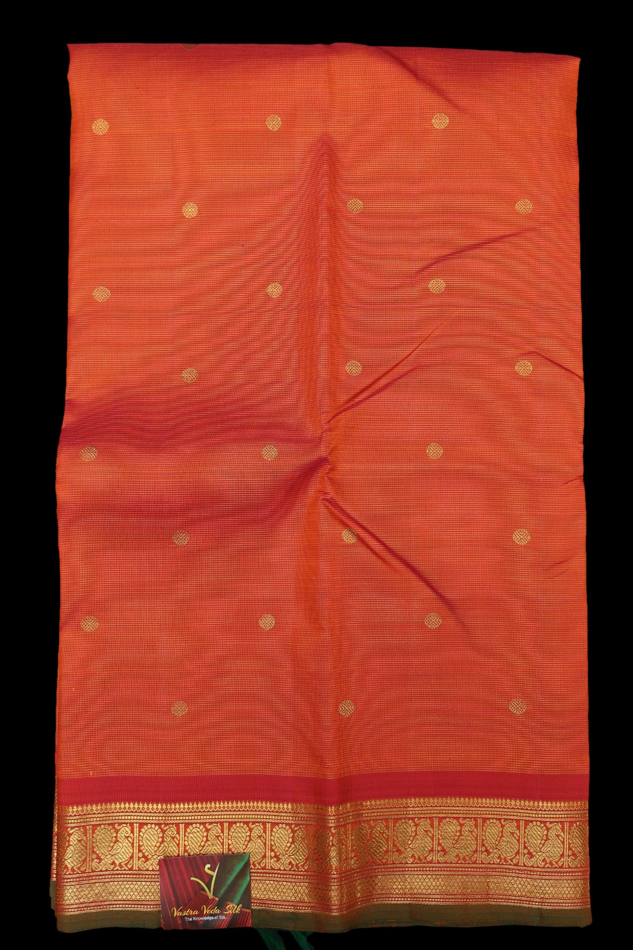 Bridal orange saree