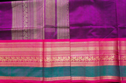 Majenta saree