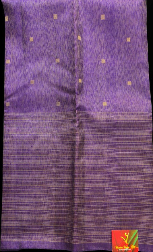 Violet shade saree